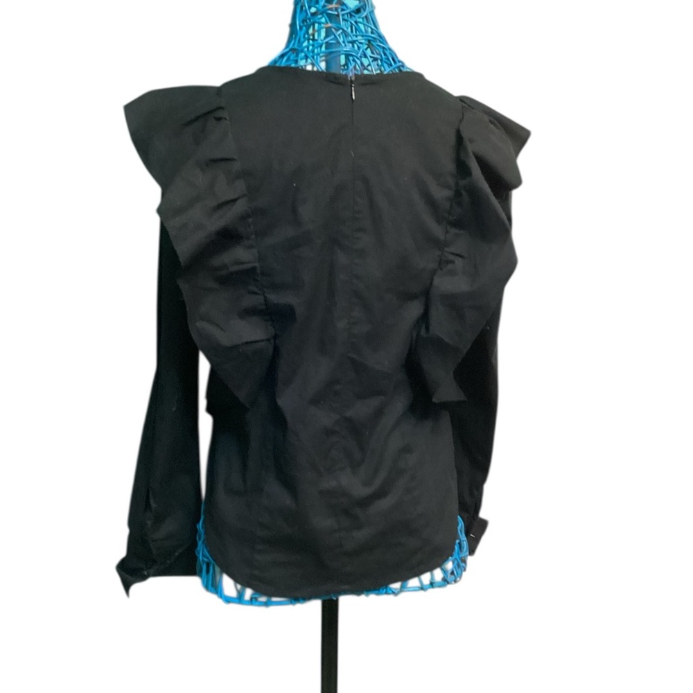 Drew Ruffle Blouse-2 - Picture 3 of 5